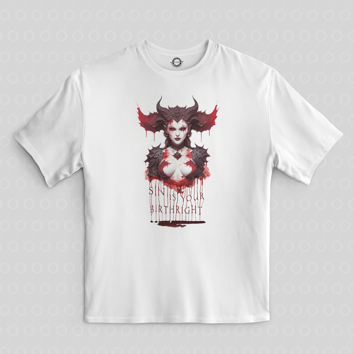 D4 Diablo4 Diablo Lilith T-Shirt White Red T Shirt Tshirt