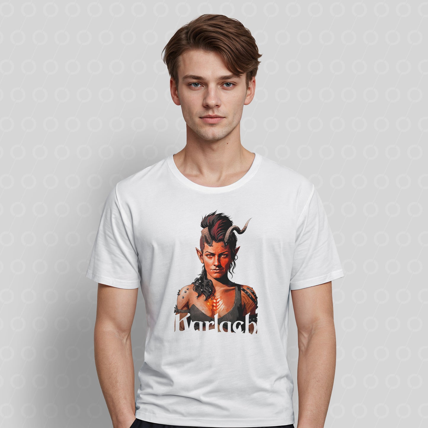 BG3 Baldur's Gate 3 Karlach T-Shirt Black Red Helldivers T Shirt Tshirt