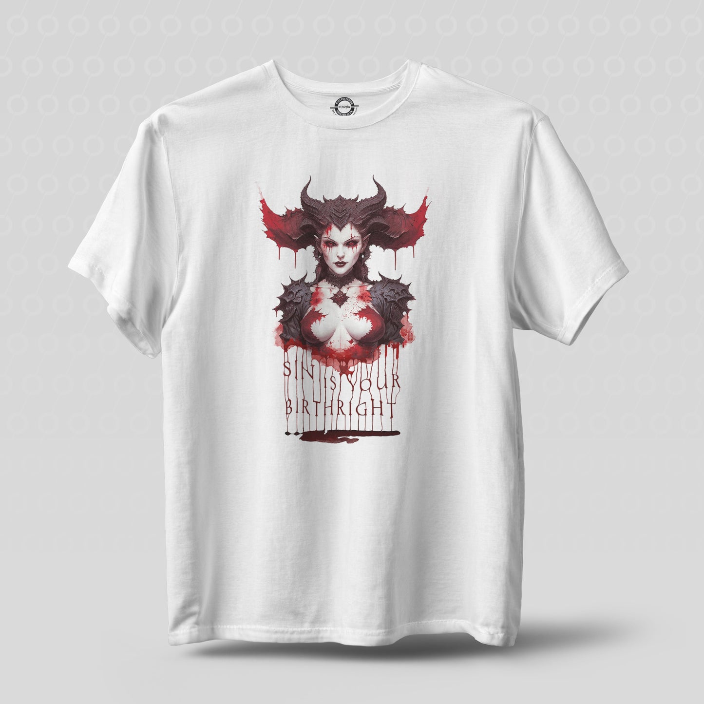 D4 Diablo4 Diablo Lilith T-Shirt White Red T Shirt Tshirt