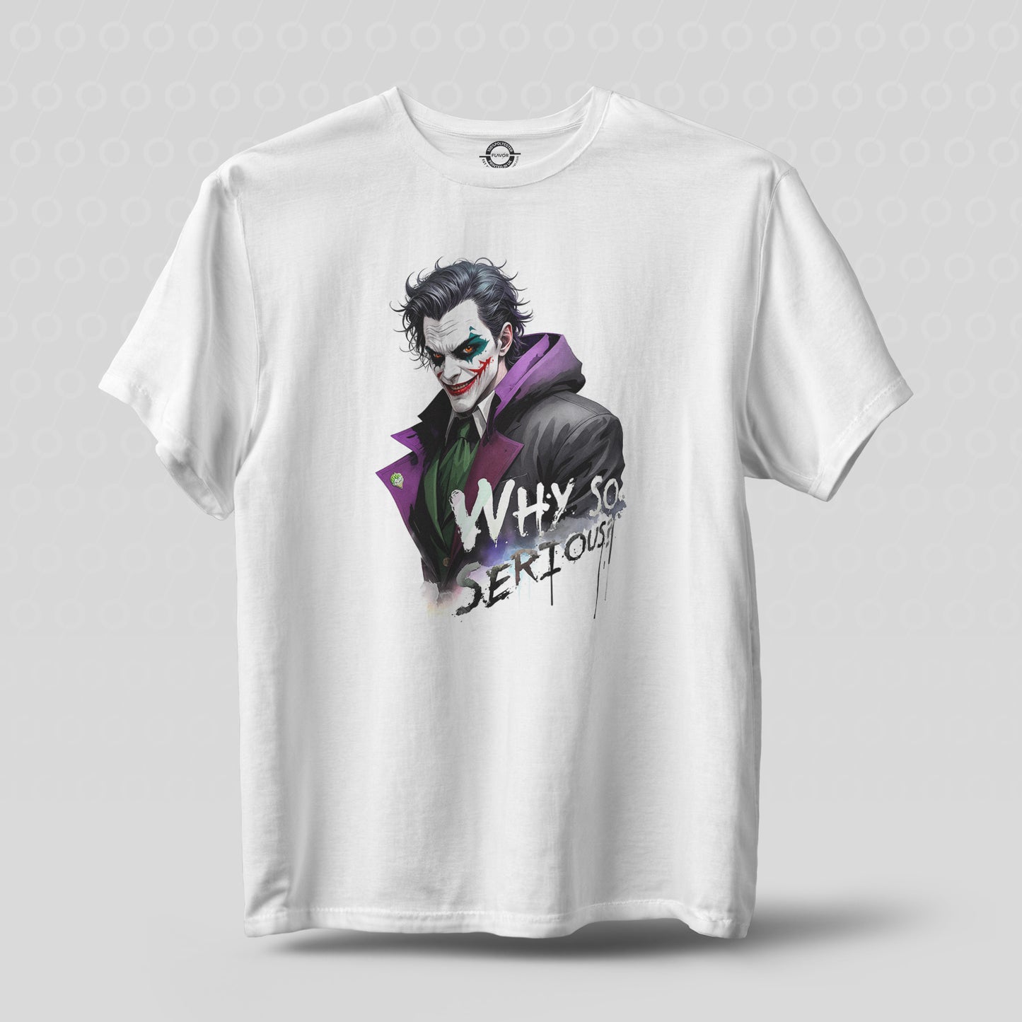 Joker Batman whysoserious serious Tshirt t-shirt t shirt