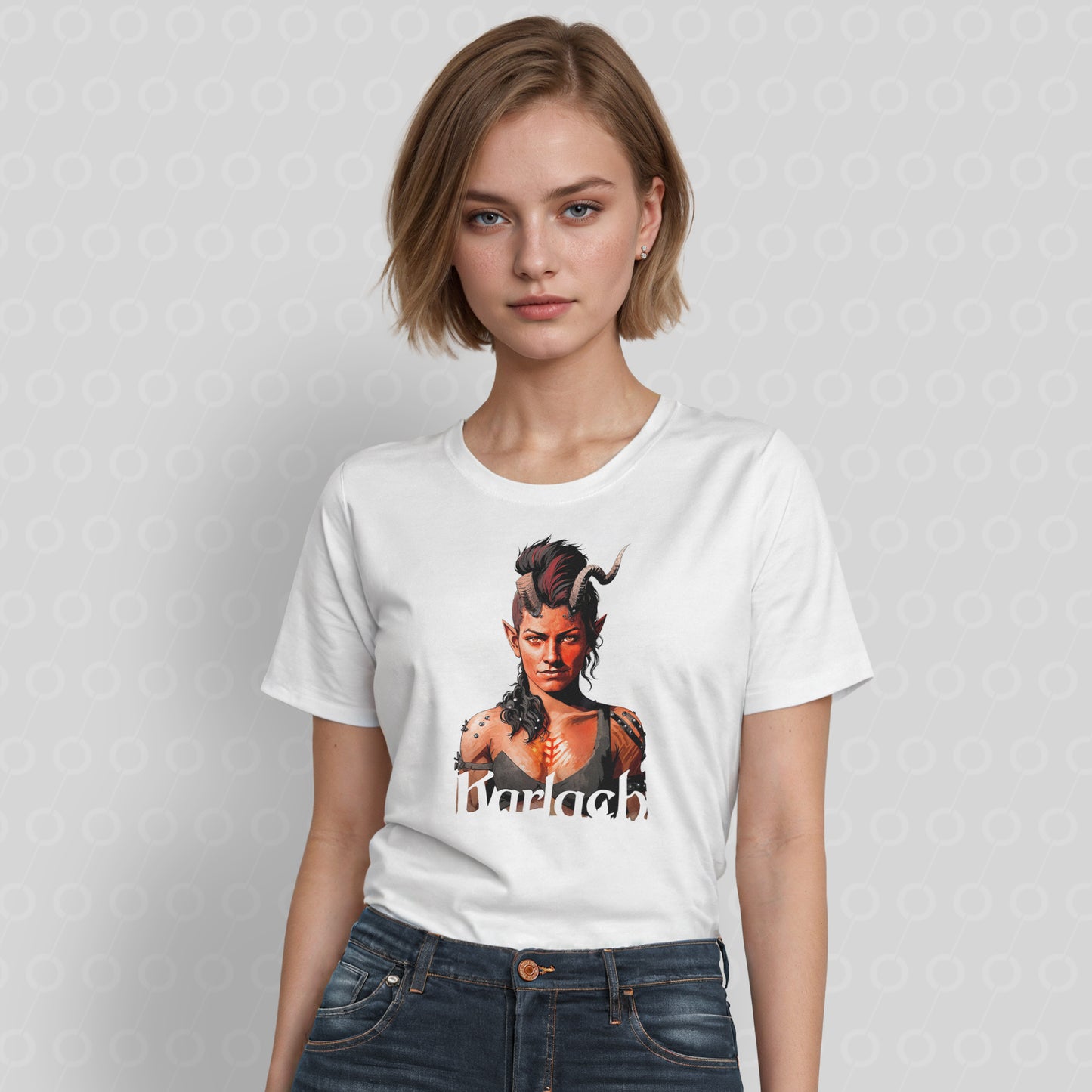 BG3 Baldur's Gate 3 Karlach T-Shirt Black Red Helldivers T Shirt Tshirt