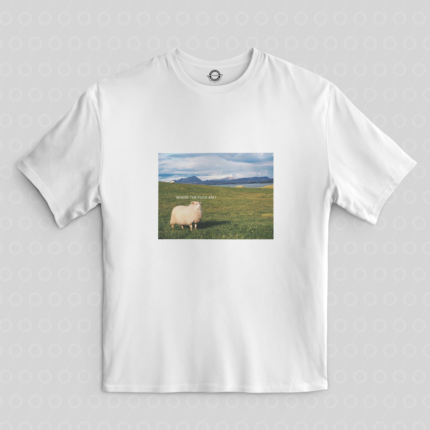 lost sheep, where the fuck am I t-shirt