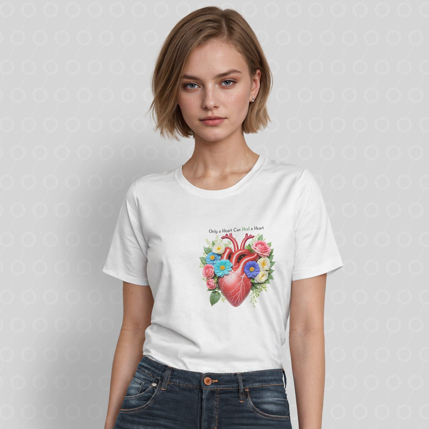 Heart, T-shirt, T, Shirt, tshirt, Hearts heal hearts, only a heart can hel a heart, charity, BHF, heart Foundation