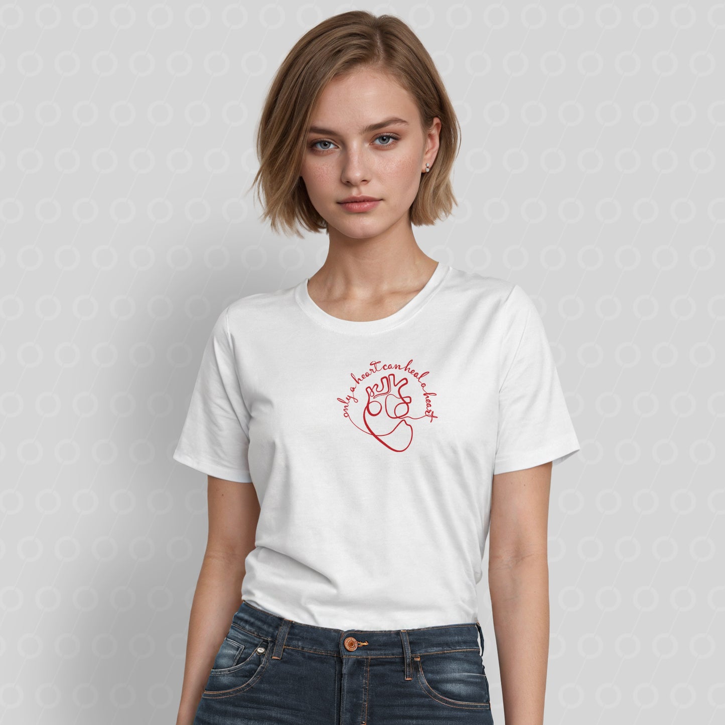 Heart, T-shirt, T, Shirt, tshirt, Hearts heal hearts, only a heart can hel a heart, charity, BHF, heart Foundation