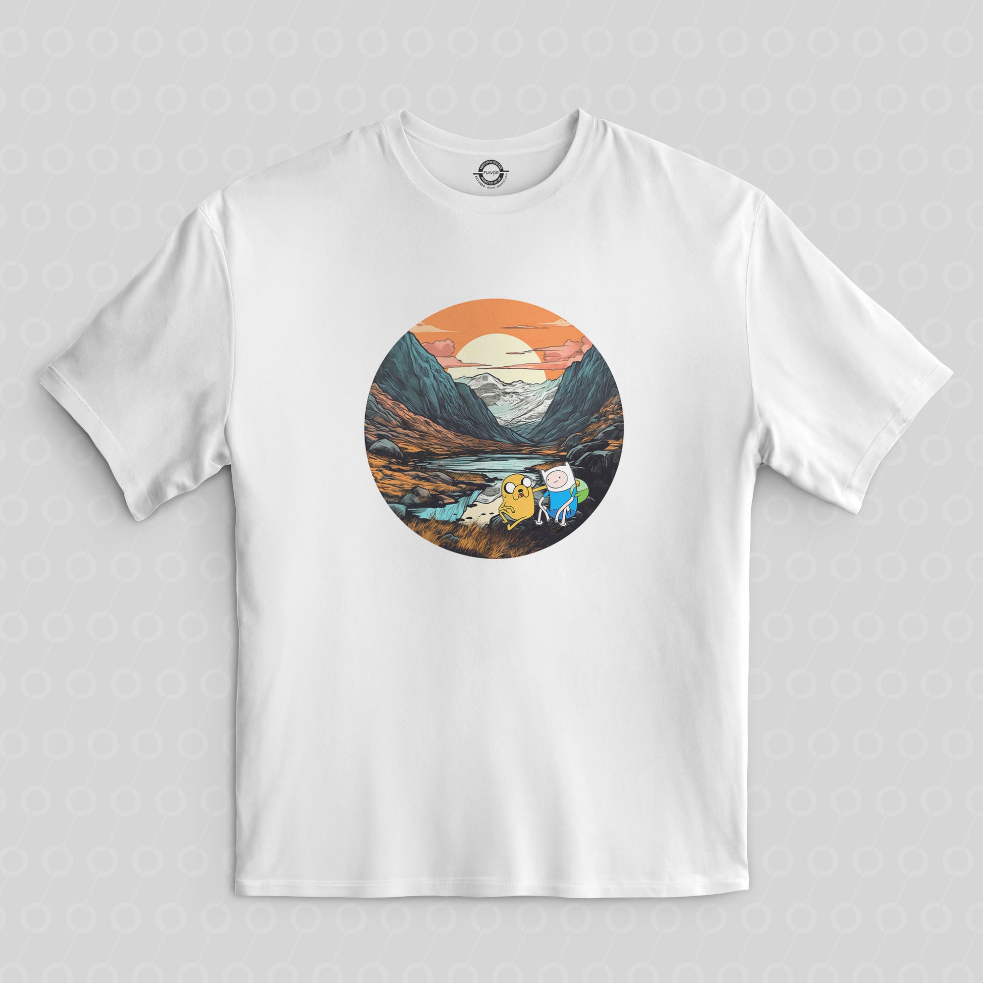 Snowdonia finn & jake adventure time mountains wanderlust T-Shirt tshirt t shirt