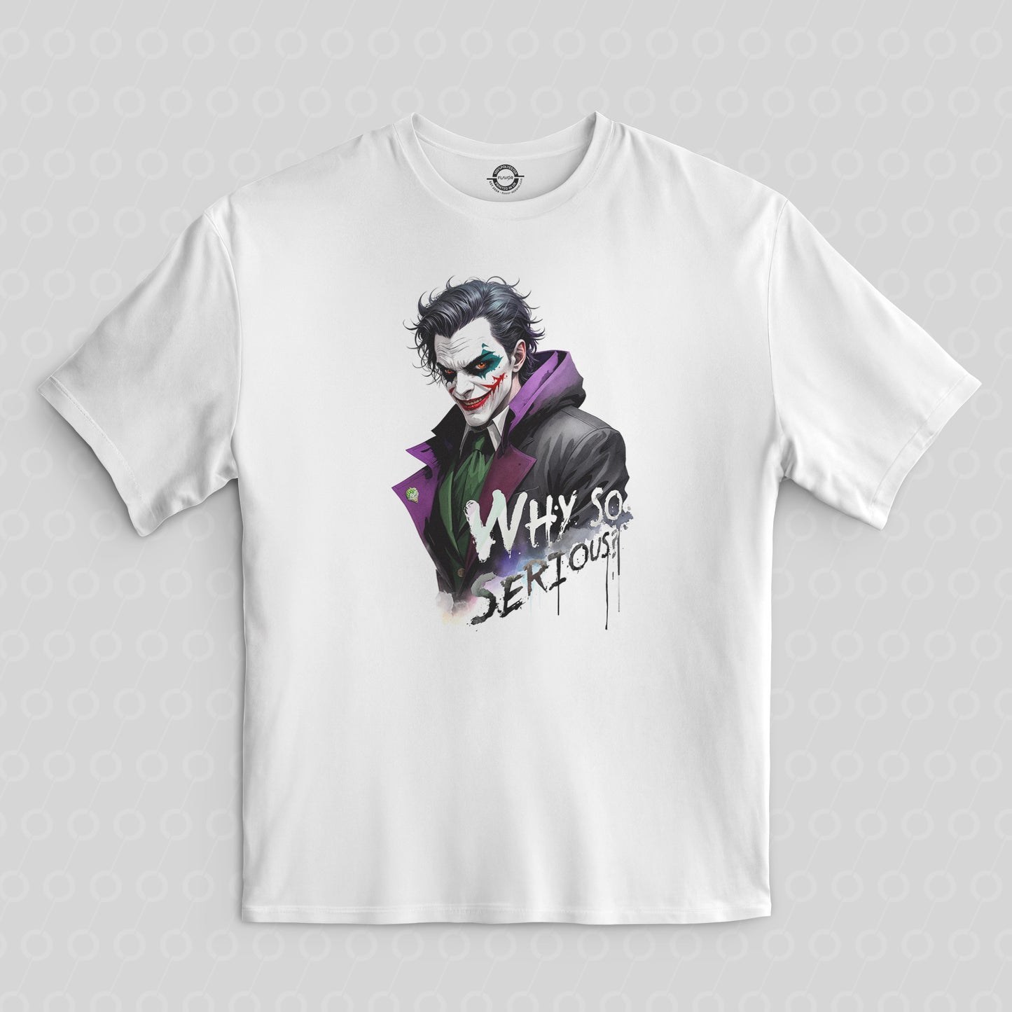 Joker Batman whysoserious serious Tshirt t-shirt t shirt