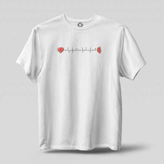 Heart, T-shirt, T, Shirt, tshirt, Hearts heal hearts, only a heart can hel a heart, charity, BHF, heart Foundation